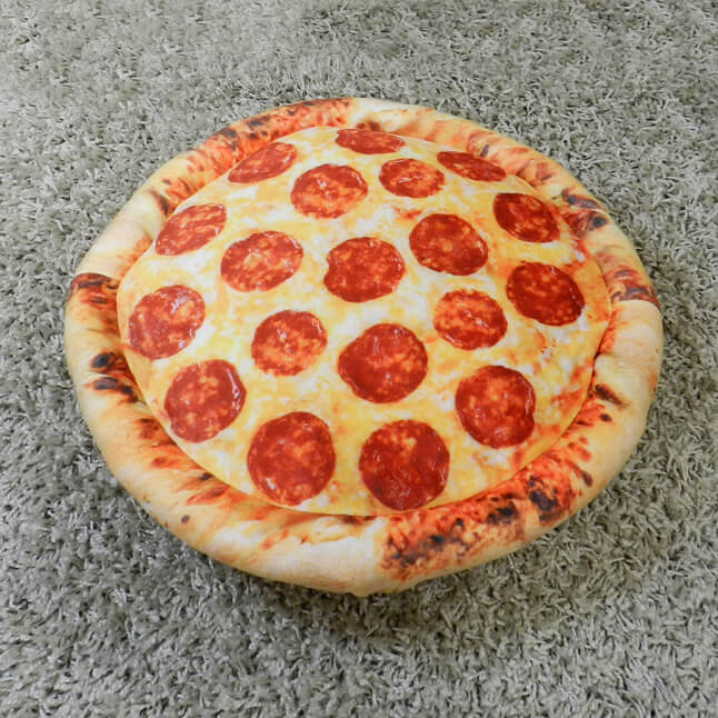 Cojín Pizza de pepperoni