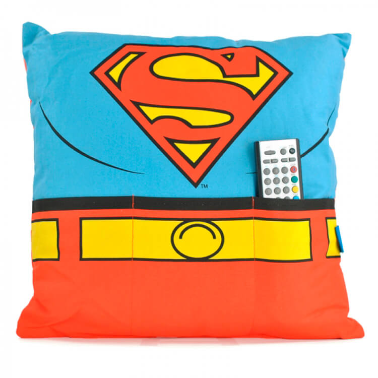 Cojín Superman con bolsillos