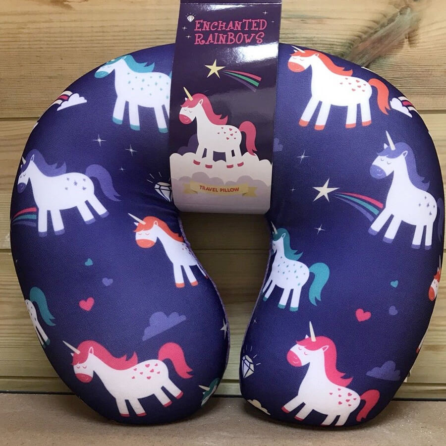 Cojín de viaje Unicornio
