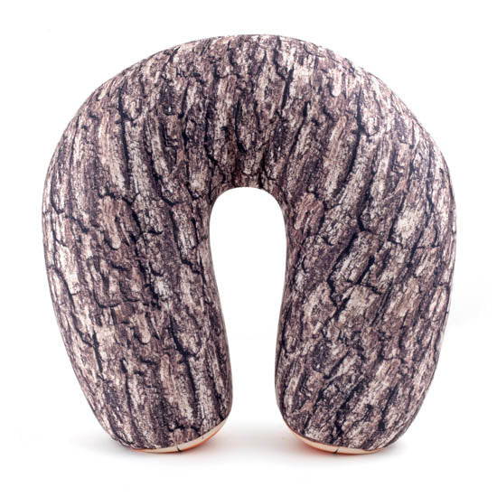 Cojín tronco de árbol curvo, de viaje