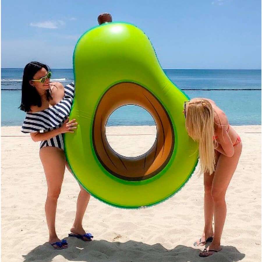 Flotador Aguacate gigante hinchable