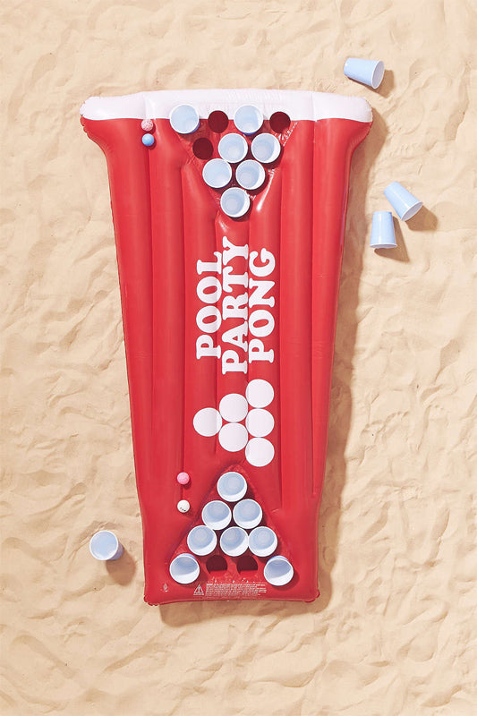 Colchoneta Pool Party Pong Roja