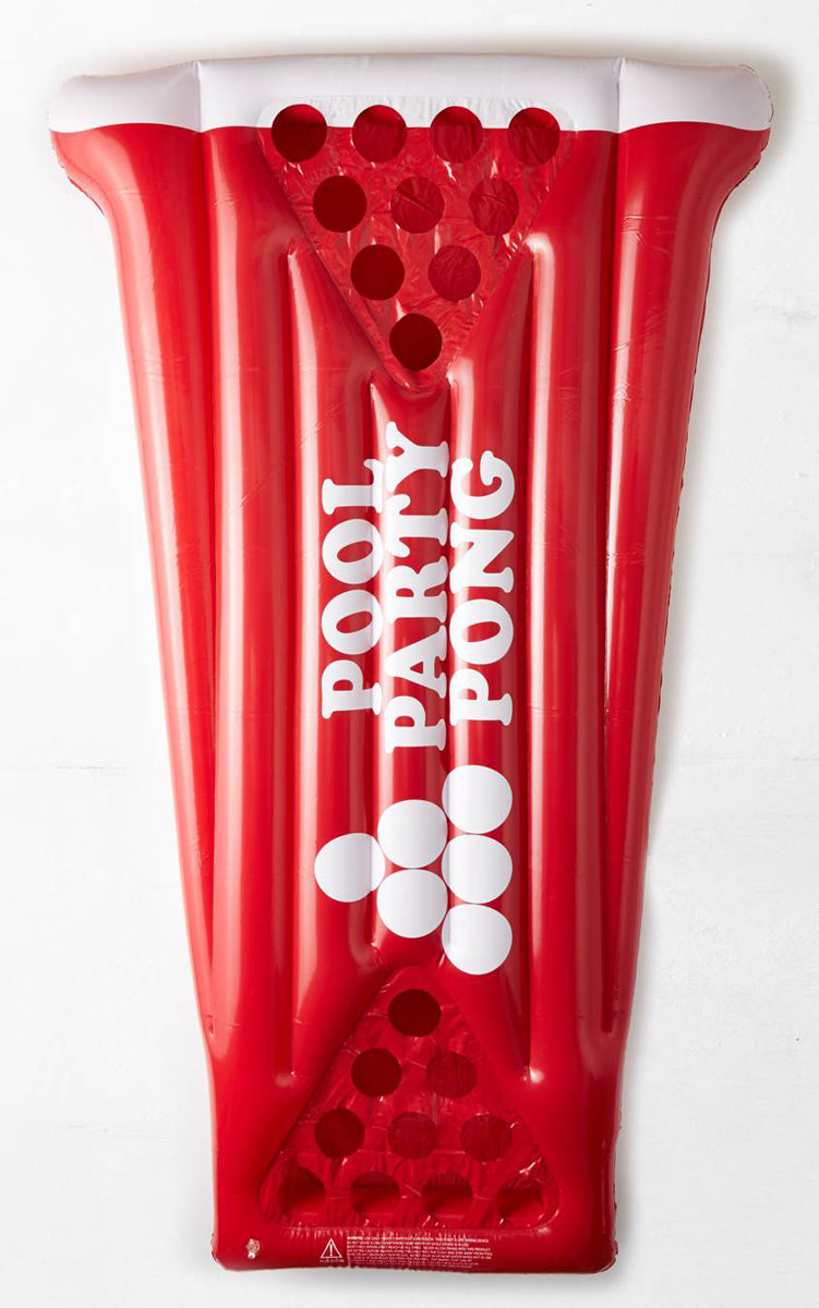 Colchoneta Pool Party Pong Roja