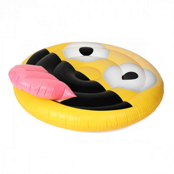 Colchoneta Emoticono sonrisa hinchable
