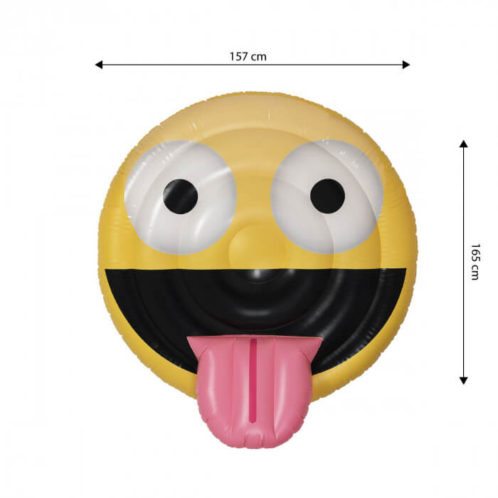 Colchoneta Emoticono sonrisa hinchable