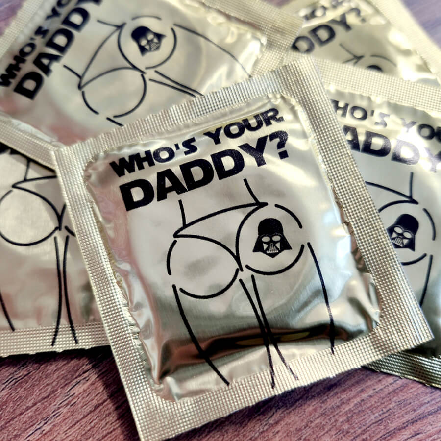 Condón, preservativo Who's Your Daddy? Darth Vader