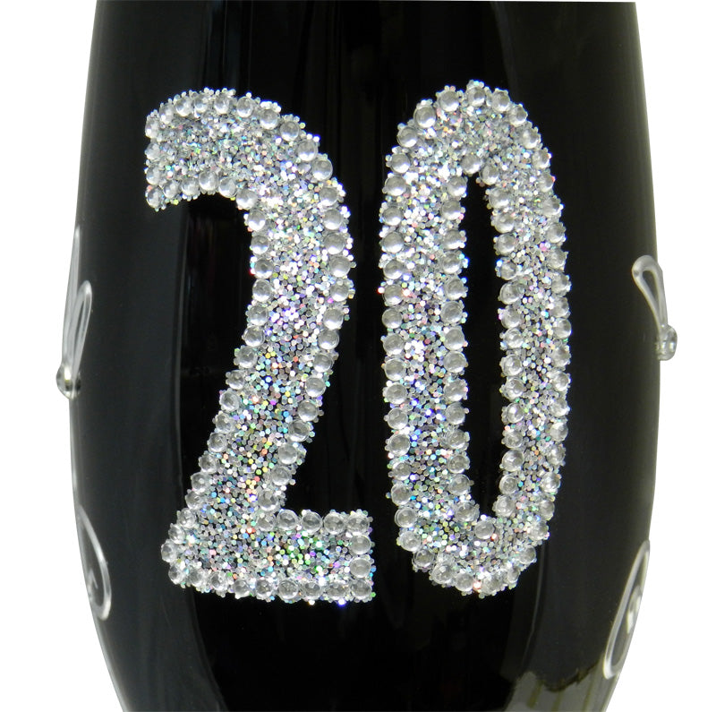 Copa Champagne negra 20 años