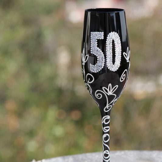 COPA CHAMPAGNE NEGRA 50 AÑOS
