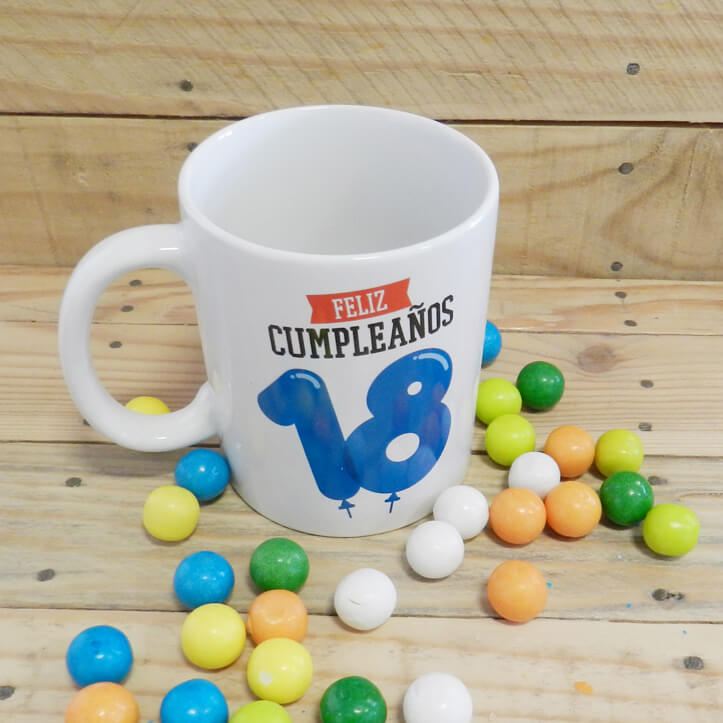 Taza 18 cumpleaños