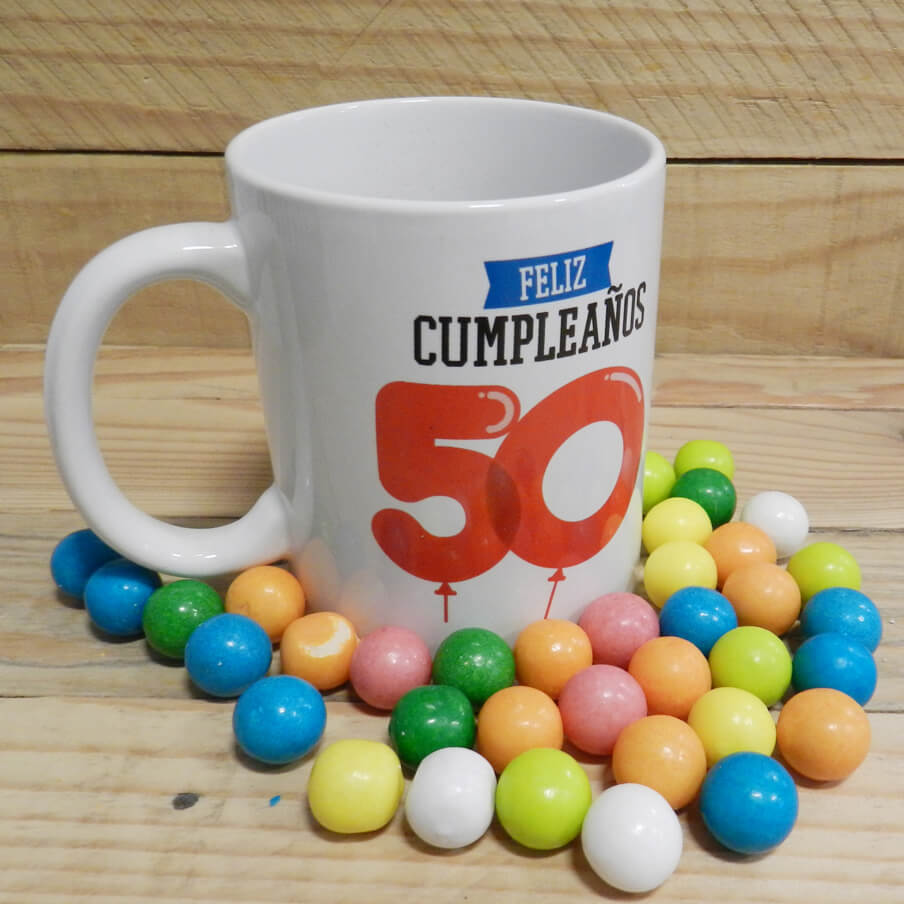 Taza 50 cumpleaños
