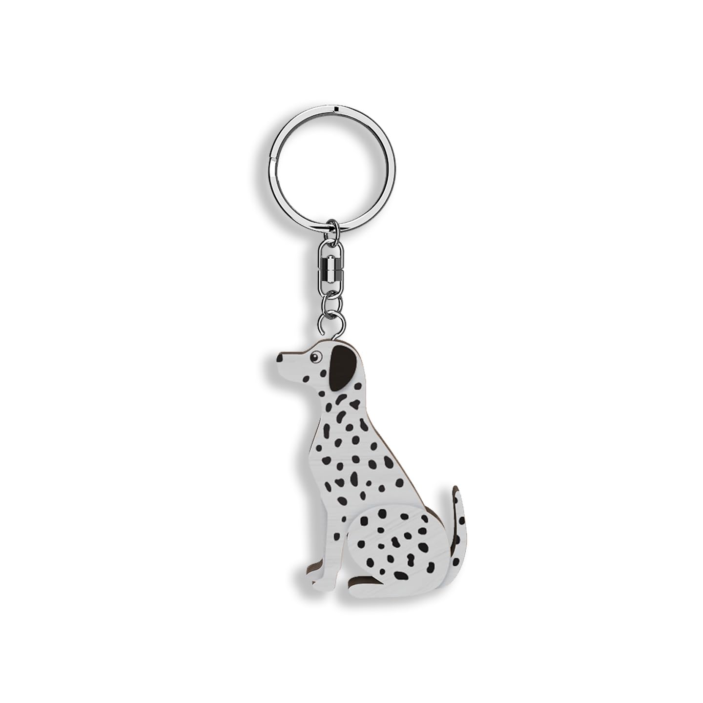Llavero de madera con forma de Perrito (varios modelos)