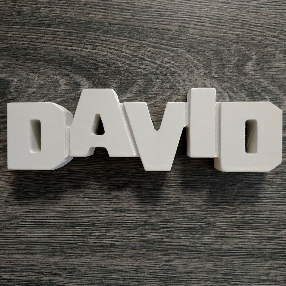 Nombres de chico para decorar de madera MDF