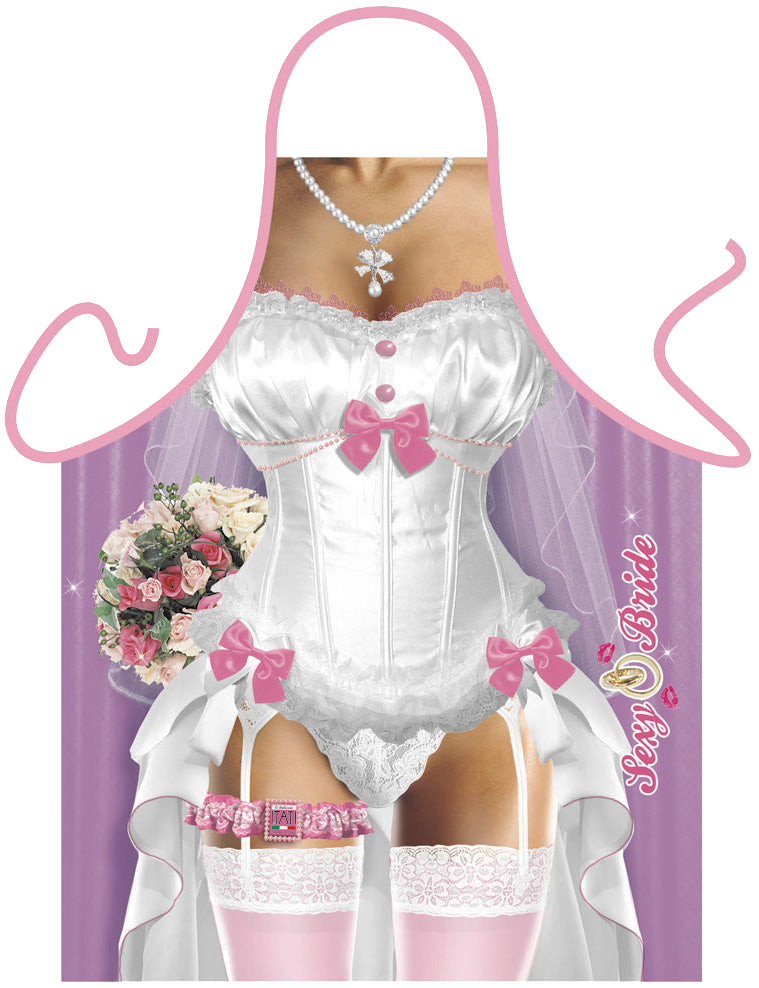Delantal sexy Vestido de novia