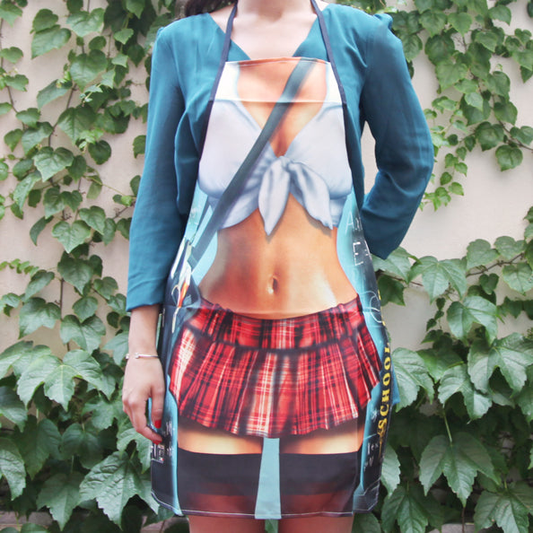 Delantal Colegiala sexy