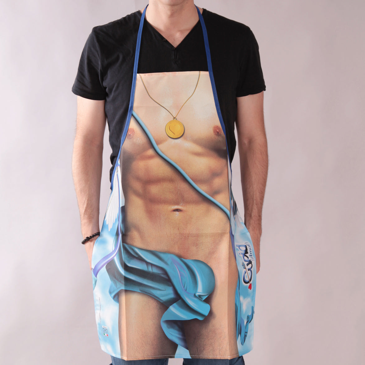 DELANTAL SEXY CUPIDO HOMBRE