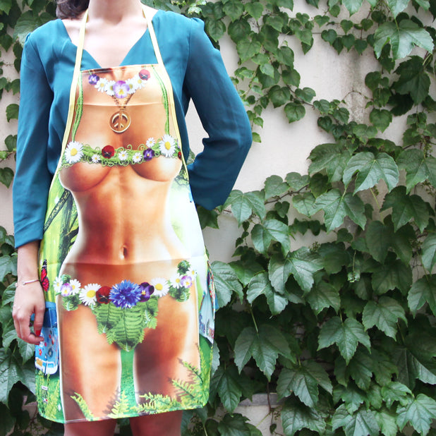 Delantal sexy Mujer Hippie