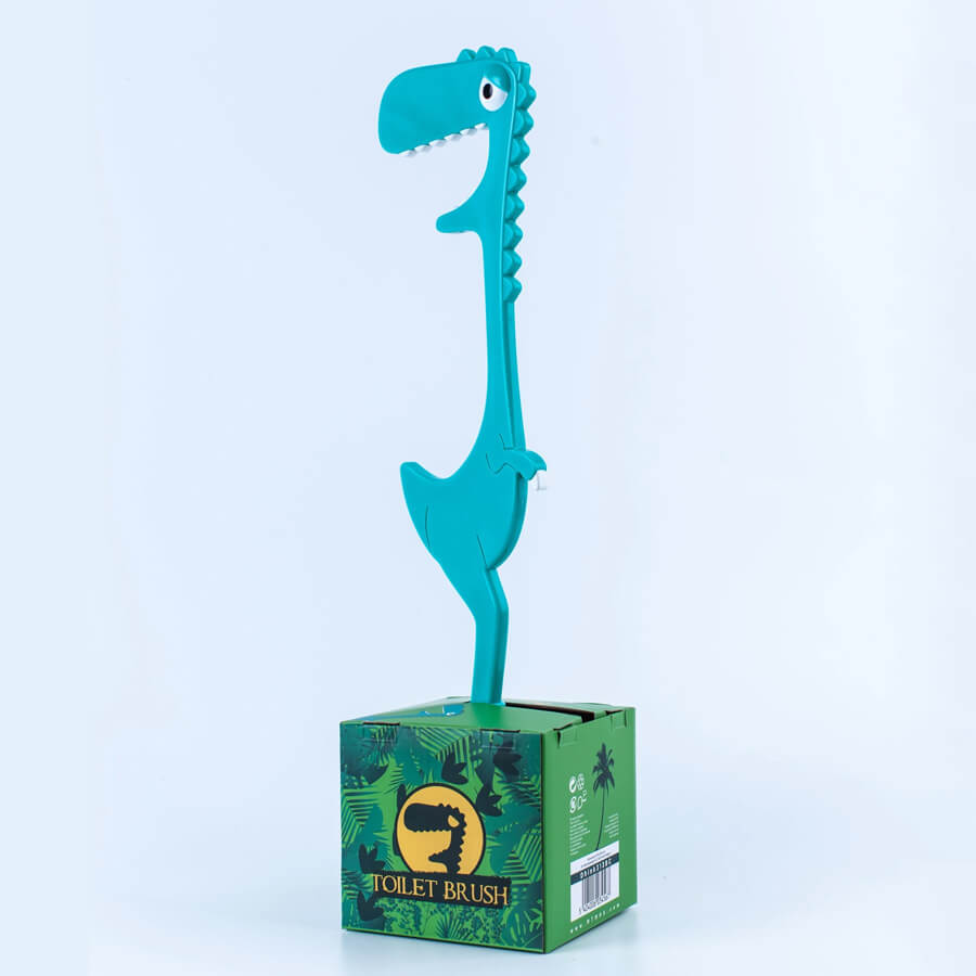 Escobilla para el lavabo con forma de Dinosaurio