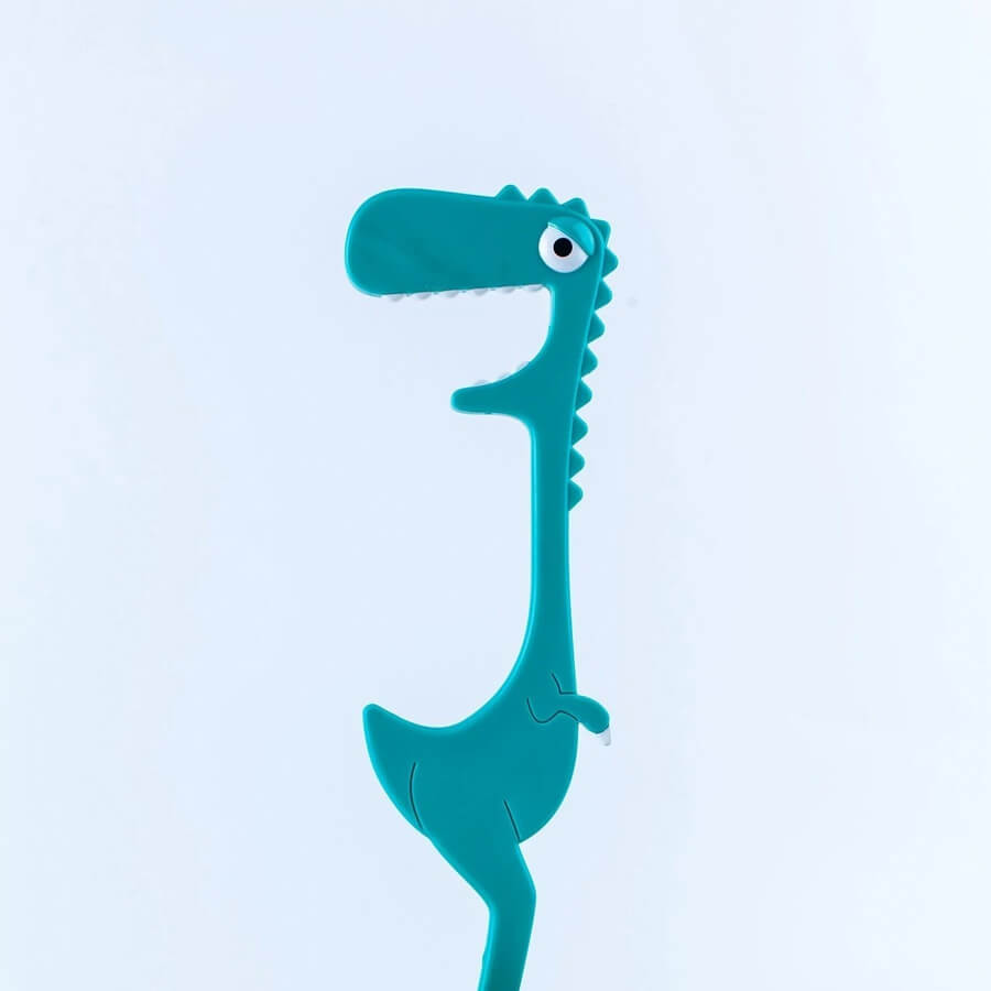 Escobilla para el lavabo con forma de Dinosaurio