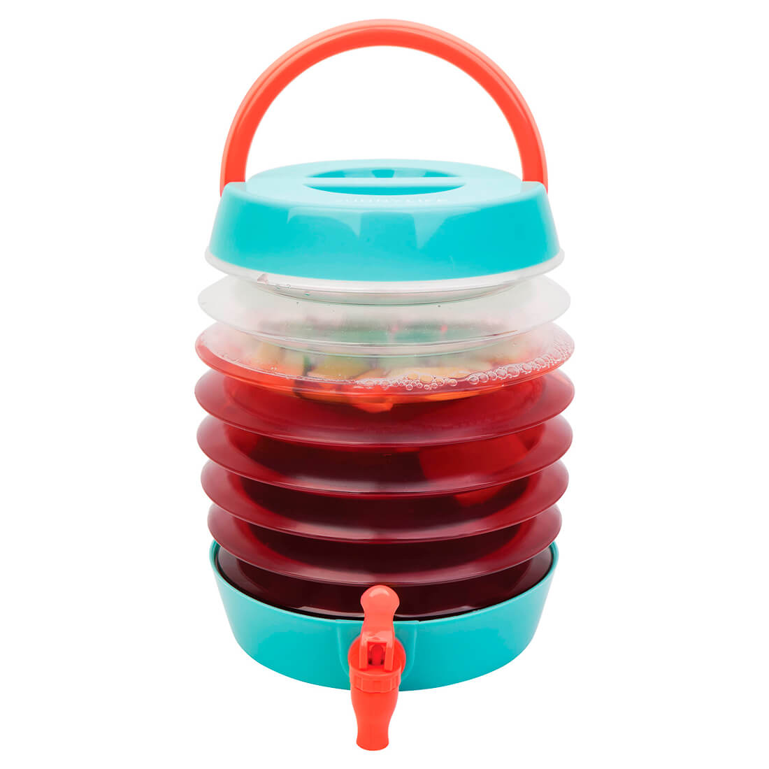 Dispensador de Bebidas plegable Turquesa