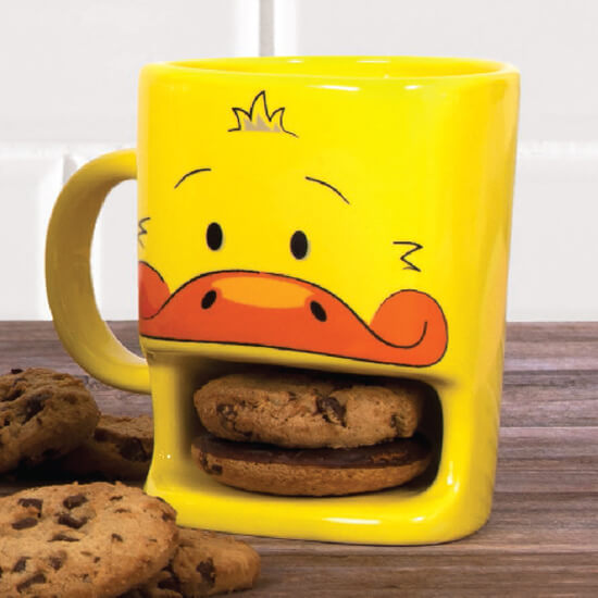 Taza Galletero Patito hambriento