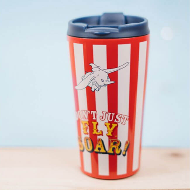 Taza de viaje de metal de Dumbo, Disney