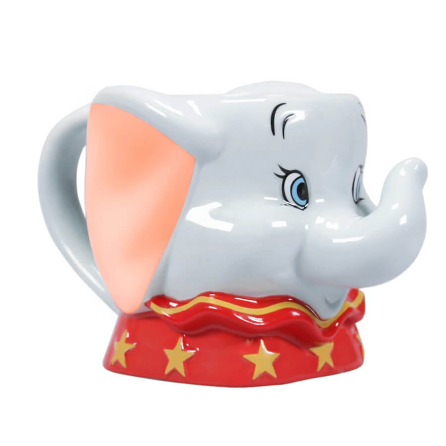Taza con relieve Dumbo de Disney