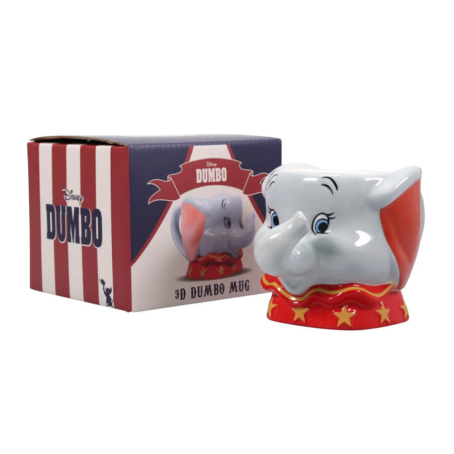 Taza con relieve Dumbo de Disney