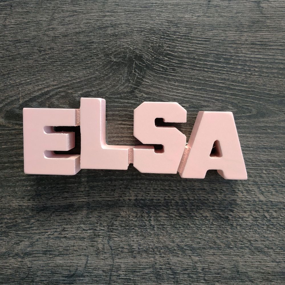 Nombres de chica para decorar de madera MDF
