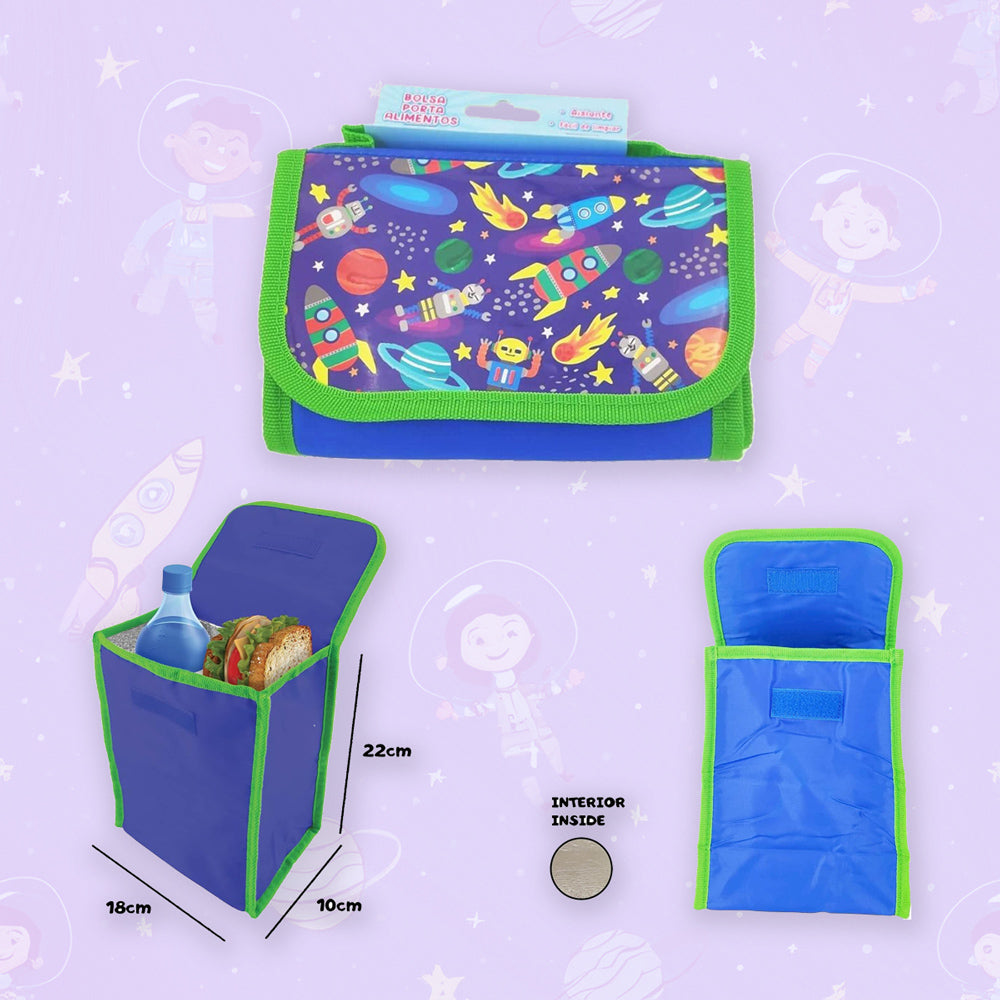 Bolsa térmica infantil porta alimentos Espacio