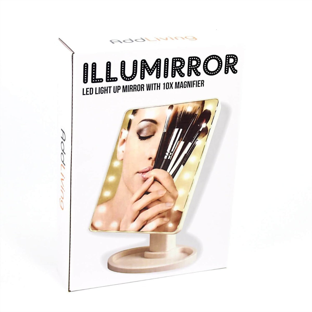 Espejo tocador luces regulables con espejo lupa x10