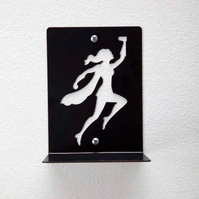 Estantería invisible Superwoman