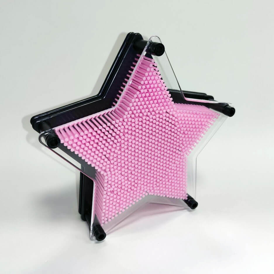 Molde clavos con forma de estrella