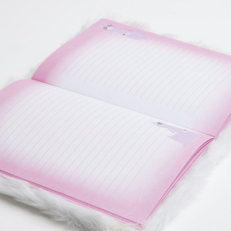 Libreta de felpa Llama Famalam "Are you FUR-REAL?"