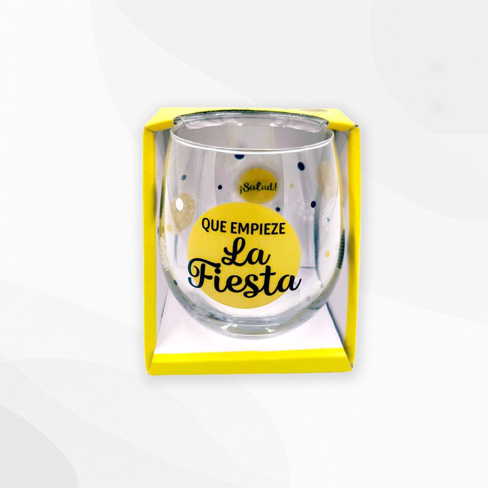 Vaso Que Empiece la Fiesta