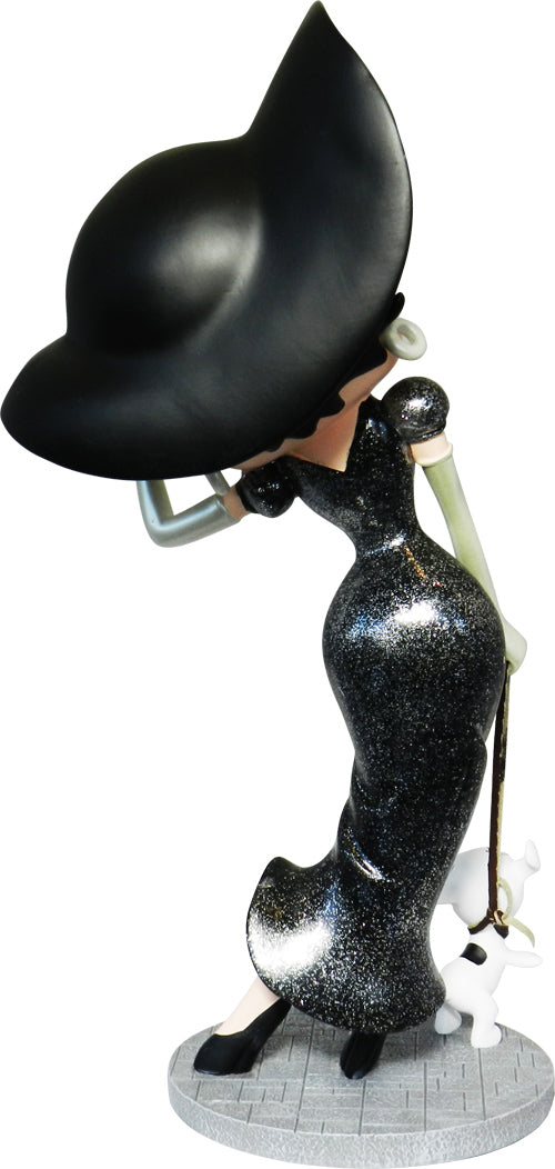Figura Betty Boop paseando a Pudgy