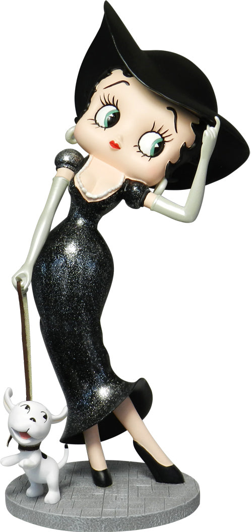 Figura Betty Boop paseando a Pudgy