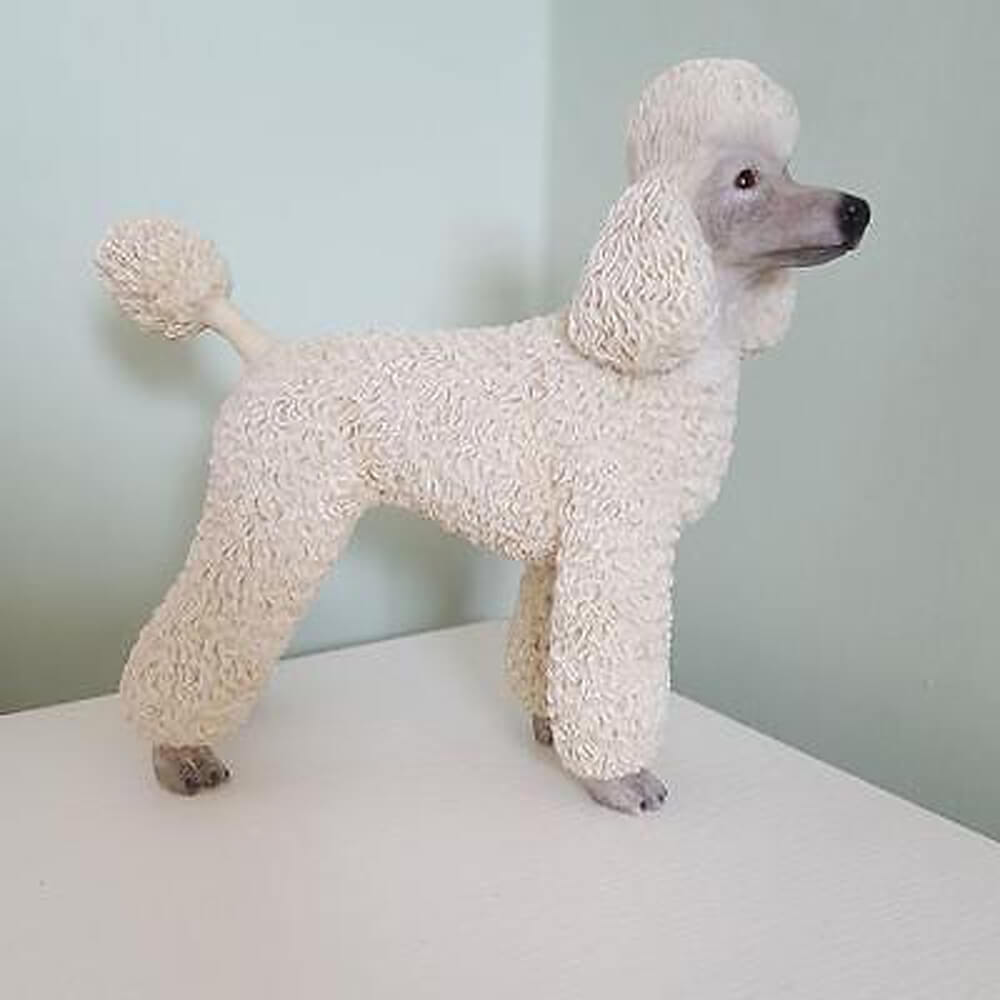 Figuras de resina de razas de perros