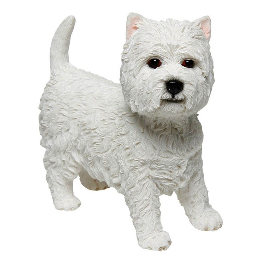 Figuras de resina de razas de perros