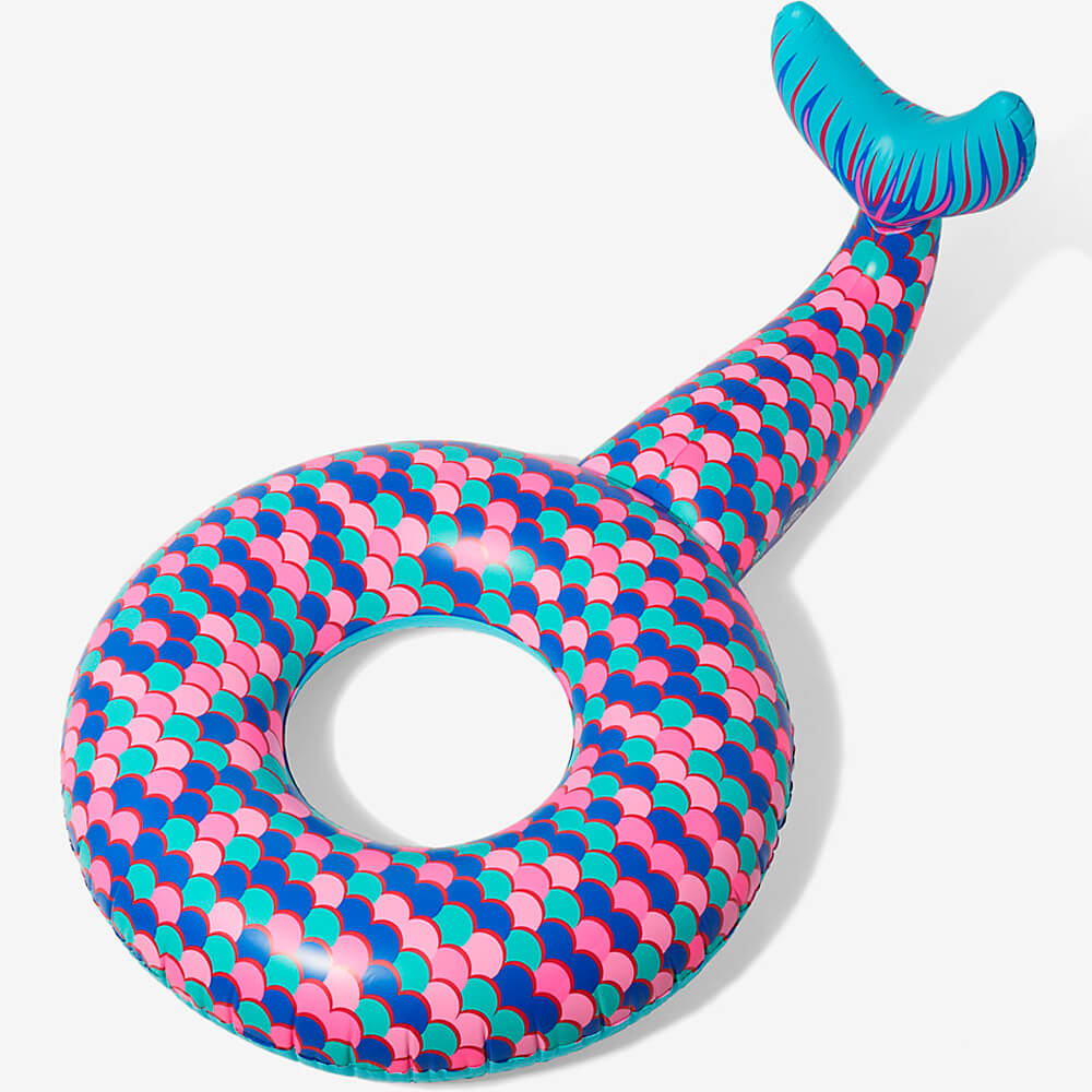 Flotador cola de Sirena hinchable