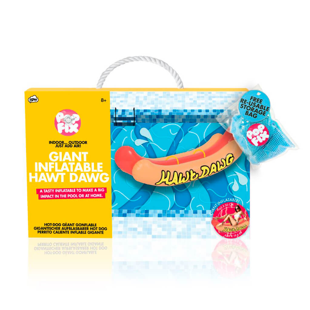 Flotador Hot Dog Gigante "Hawt Dawg"