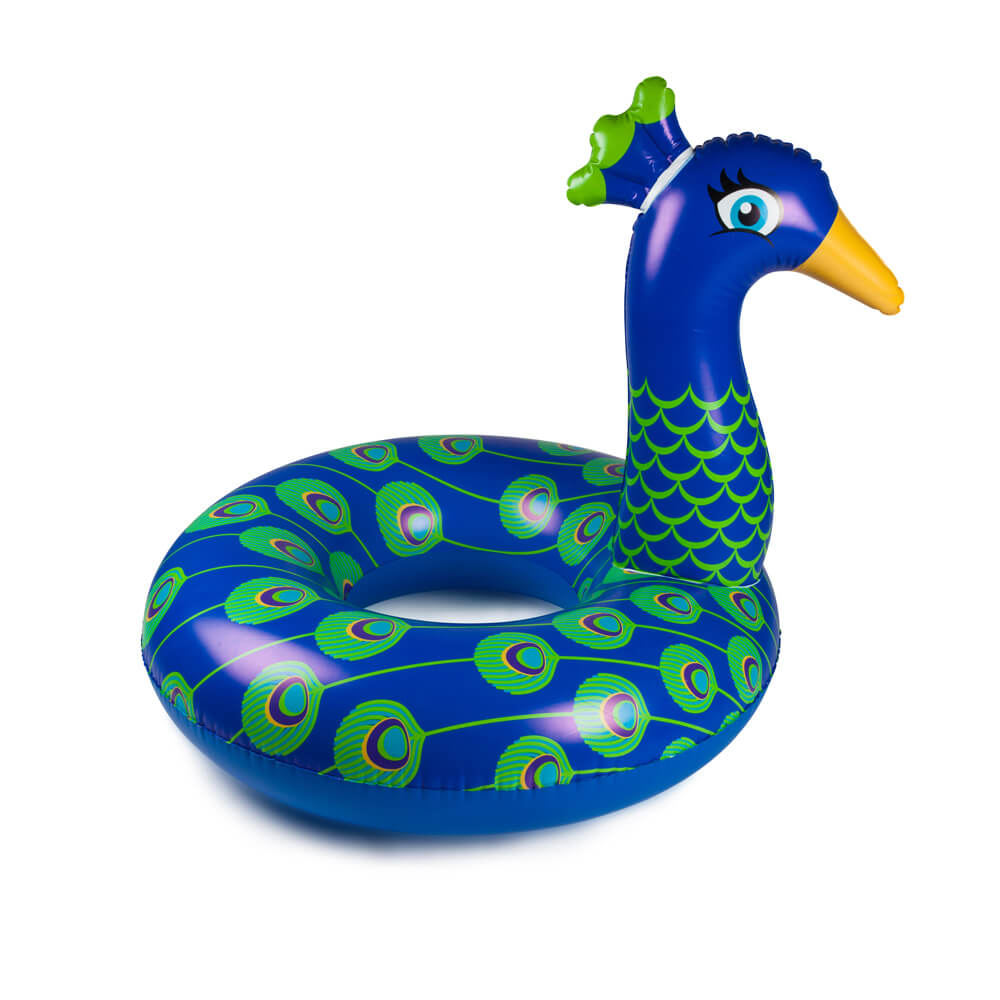 Flotador Pavo Real gigante hinchable