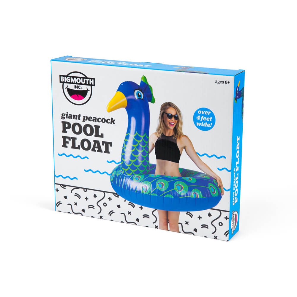 Flotador Pavo Real gigante hinchable