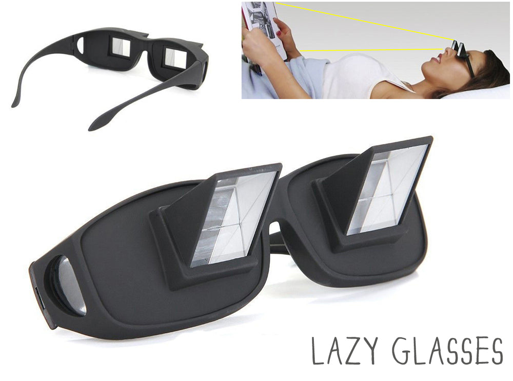 Gafas de lectura para la cama a 90 grados