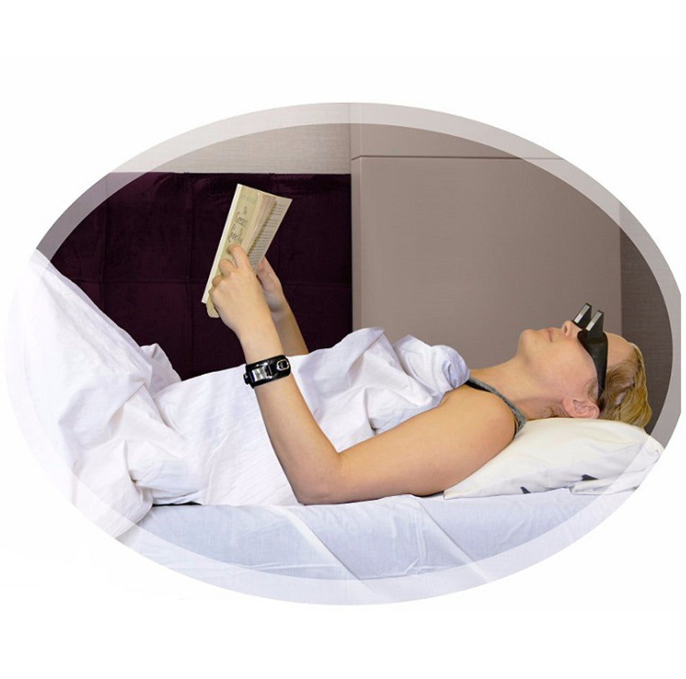 Gafas de lectura para la cama a 90 grados
