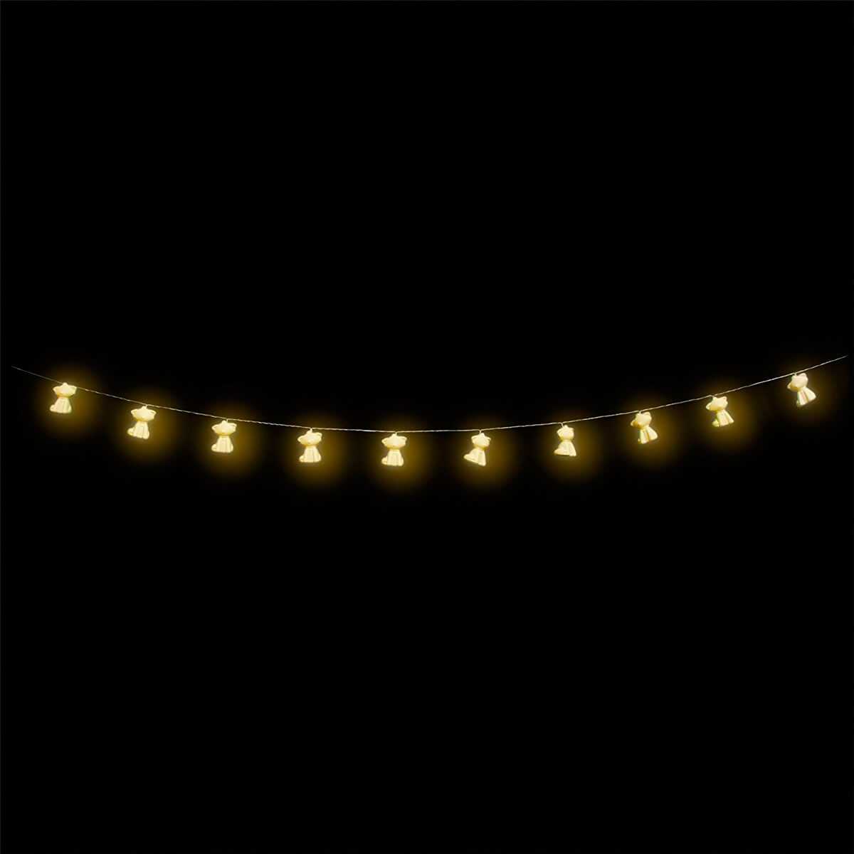 Luces Gatos en cadena