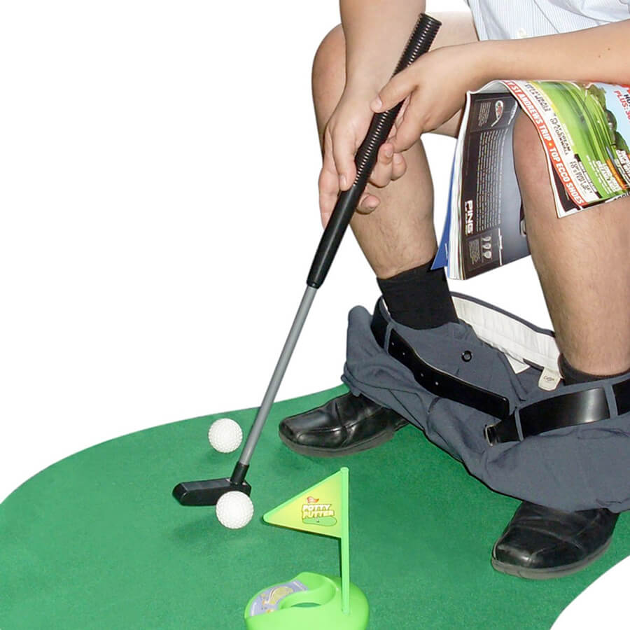 Kit juego de golf para WC y el cuarto de baño