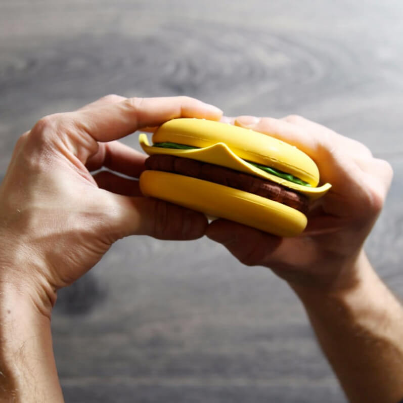 Goma gigante Hamburguesa