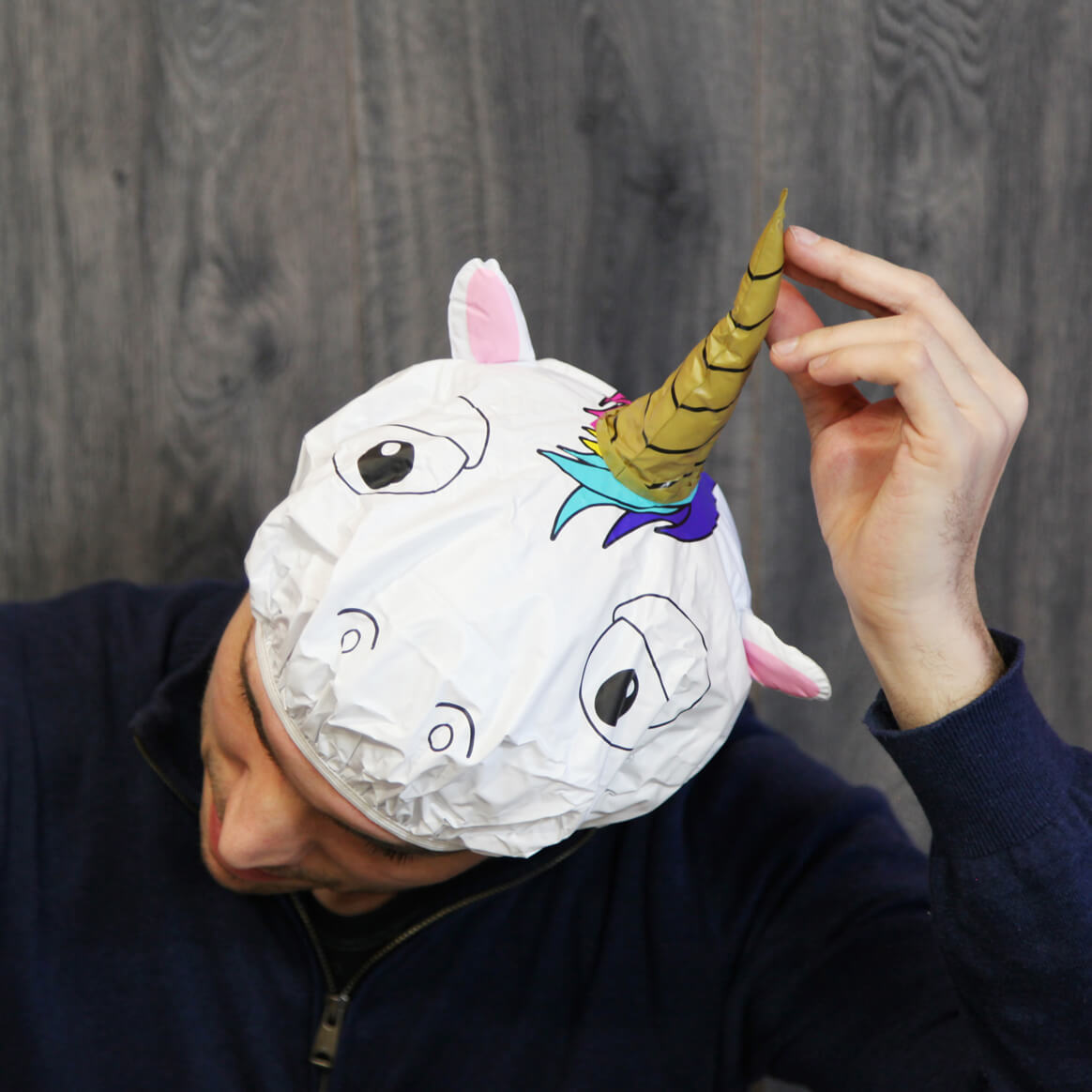 Gorro de ducha Unicornio