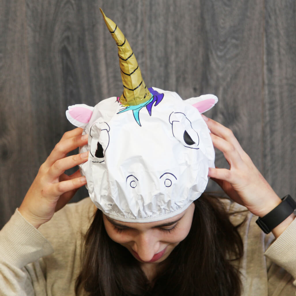 Gorro de ducha Unicornio