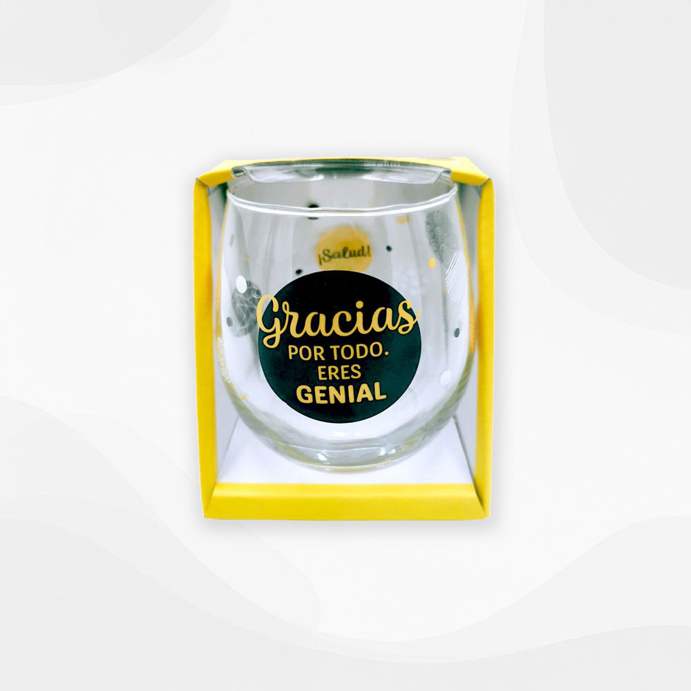Vaso Gracias por Todo. Eres Genial